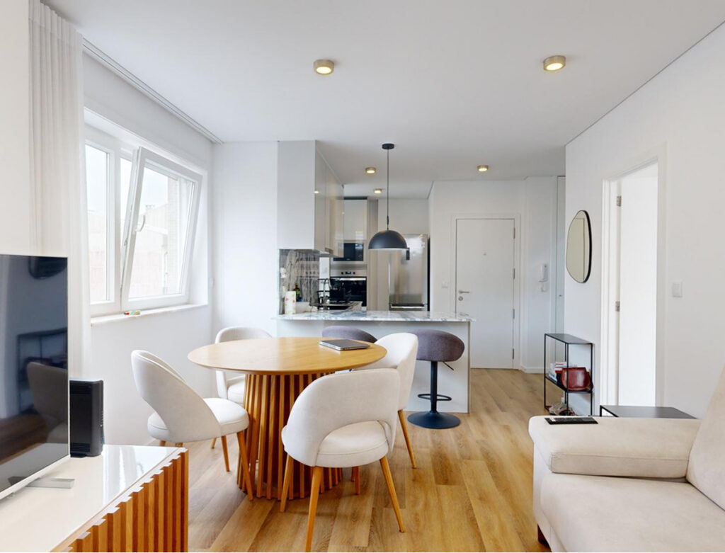 Kitchen of an apartment in Portugal