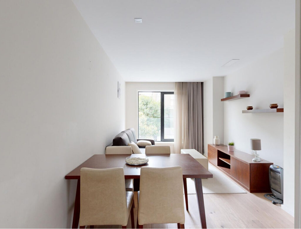 Living room of an apartment in Portugal